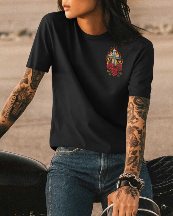 This Ain't Just Chrome And Steel All Over Print T-Shirt - Image 4