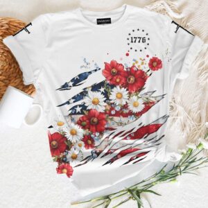 Alternative view of Freedom All Over Print T-Shirt