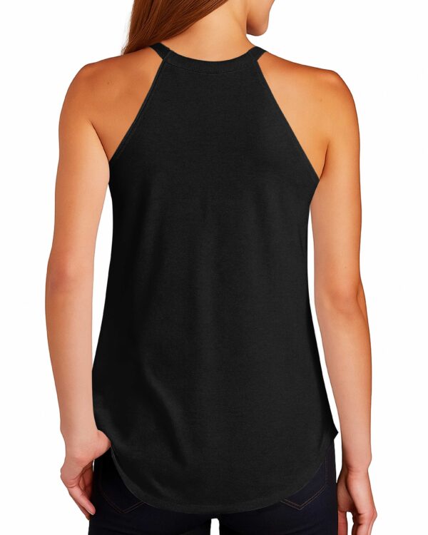 If God Brings You To It He Will Bring You Through It Breast Cancer Awareness Rocker Tank Top - Image 12