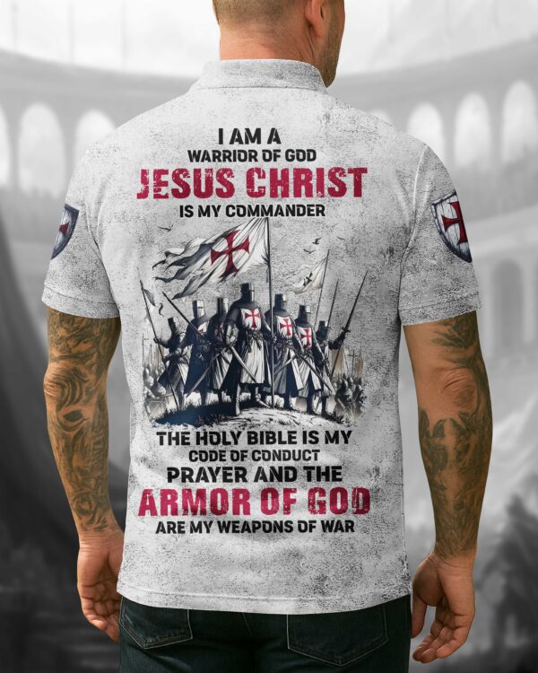 I Am A Warrior Of God Jesus Christ Is My Commander Shirt - Image 13