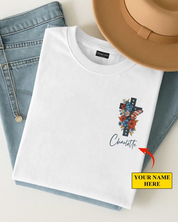I Will Walk By Faith T-Shirt - Image 3
