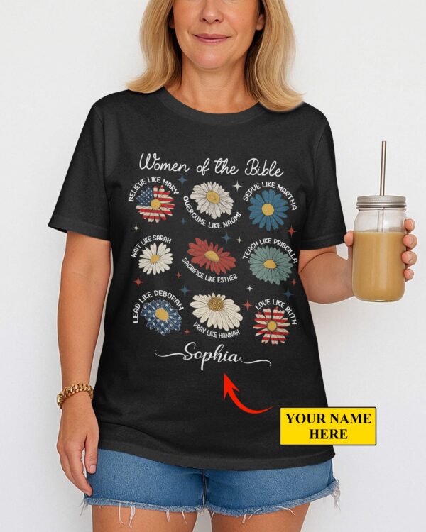 Women Of The Bible T-Shirt - Image 6