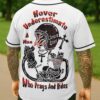 Never Underestimate A Man Who Prays And Rides All Over Print Jersey
