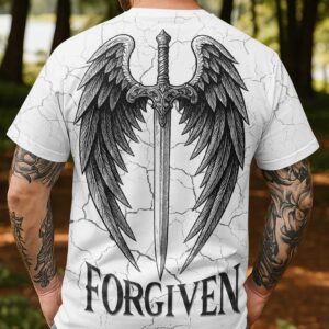 Alternative view of Forgiven All Over Print T-Shirt