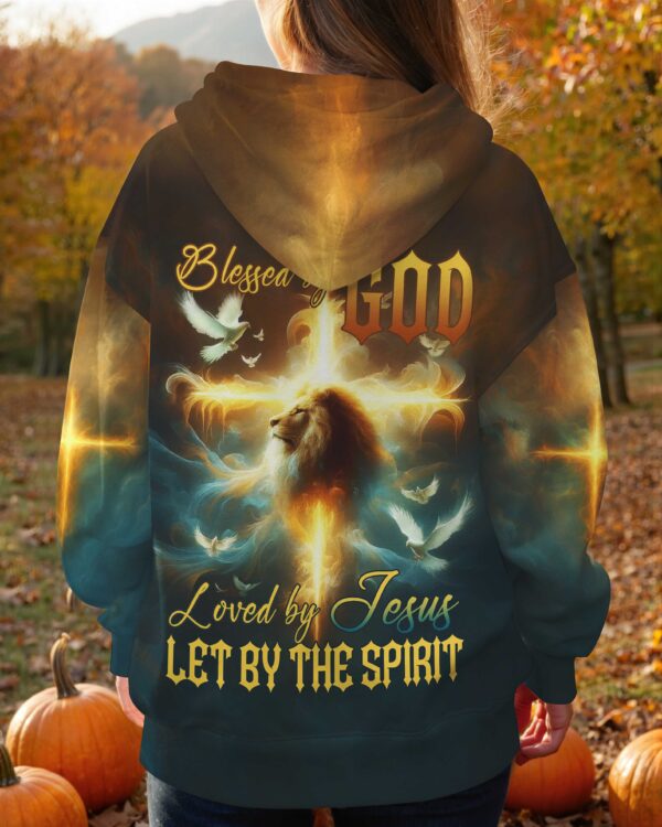 Blessed By God Loved By Jesus Let By The Spirit Shirt - Image 14