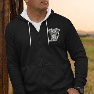 Alternative view of Every Mile A Prayer Zip Hoodie