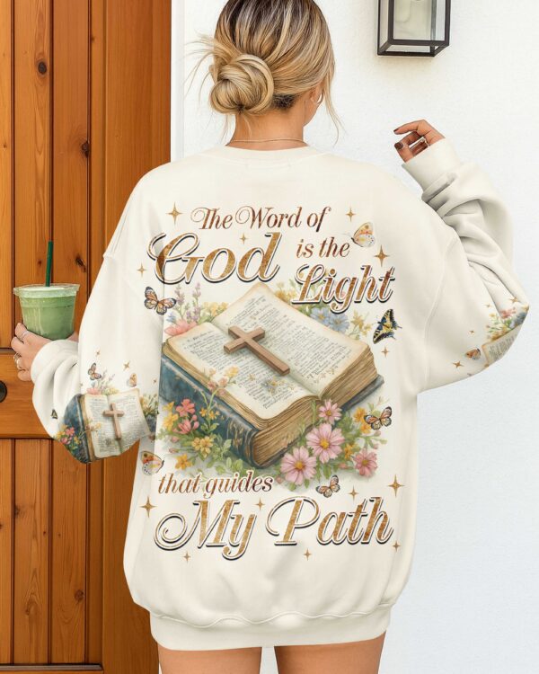 The Word Of God Is The Light That Guides My Path Shirt - Image 9