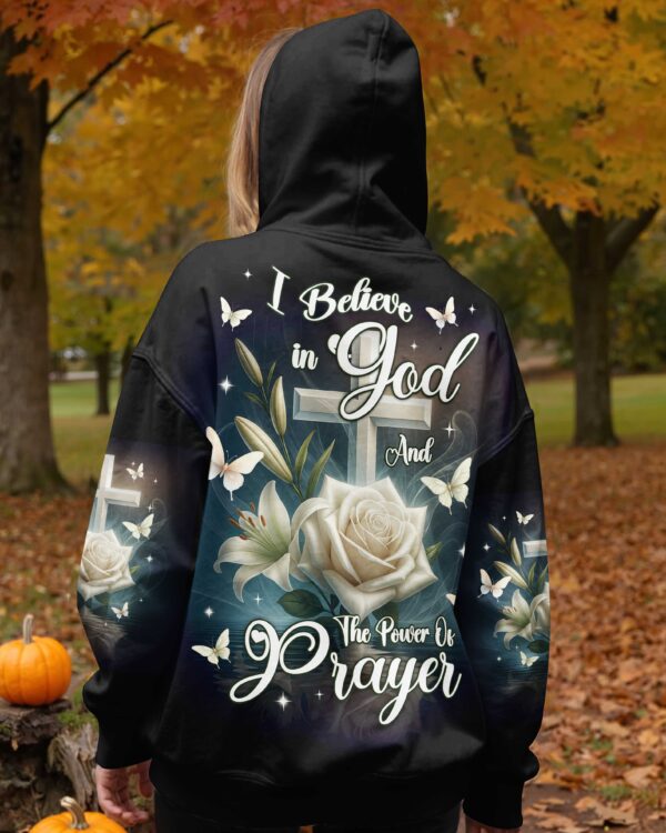 I Believe In God And The Power Of Prayer Shirt - Image 5