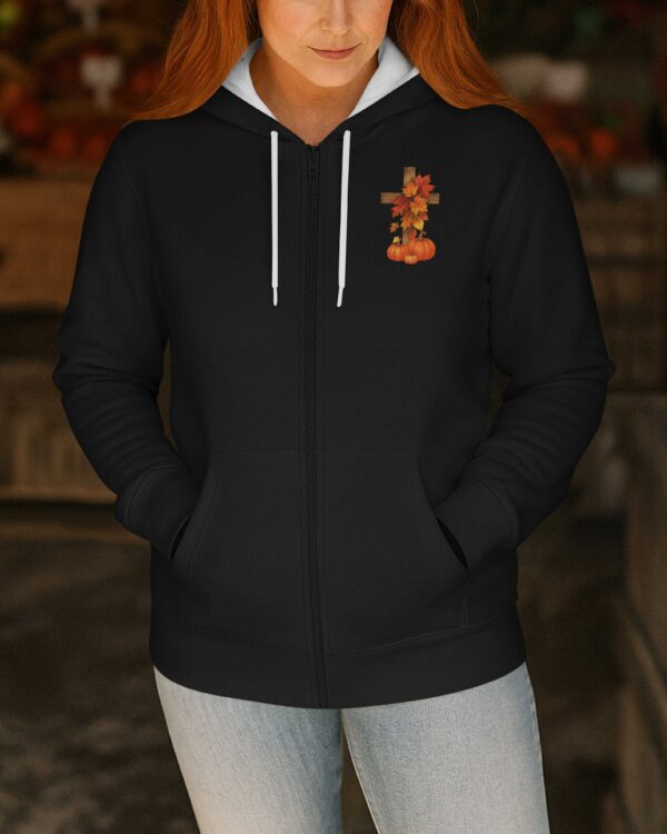 Pumpkins Grow Zip Hoodie
