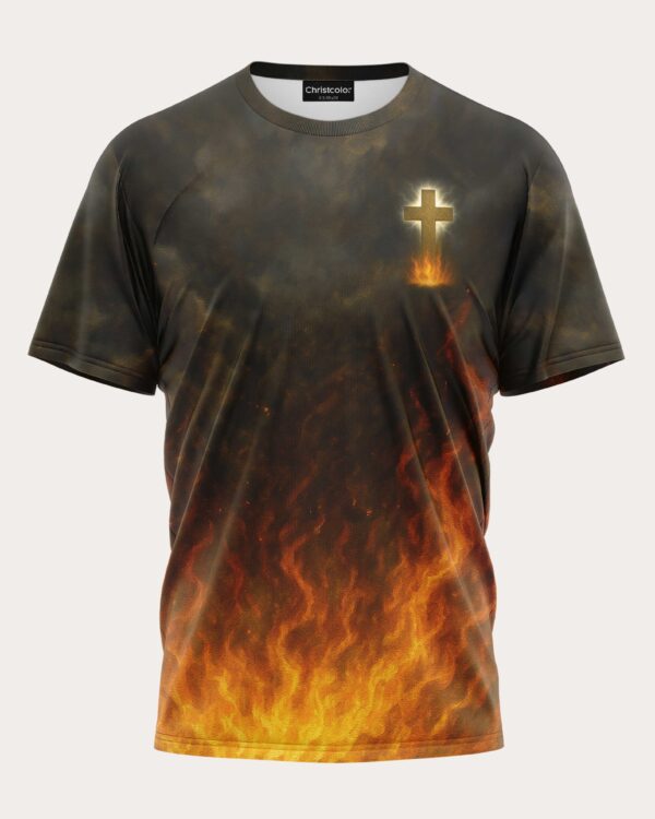 Jesus Is My Rock And That's How I Roll Shirt - Image 6