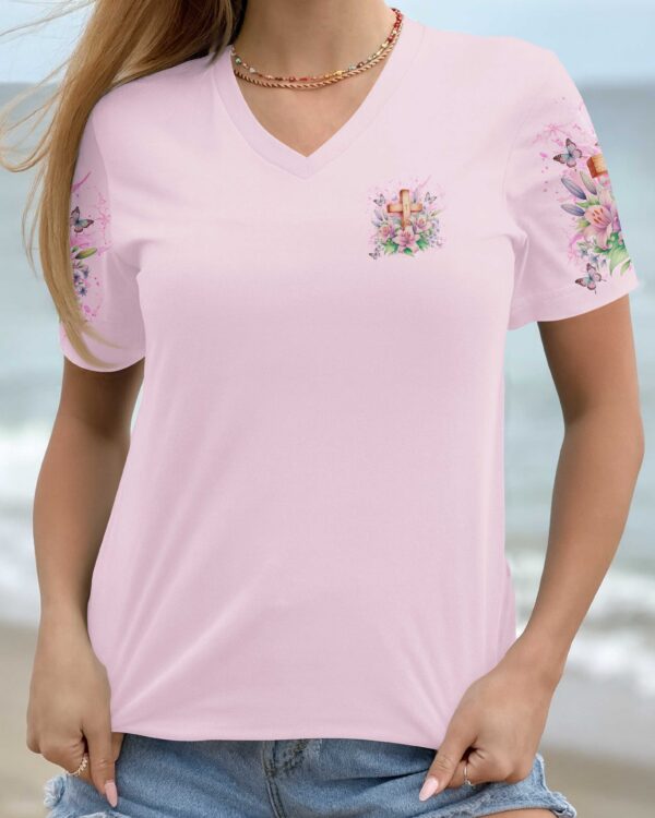 Faith Made Me Stronger God Made Me Unshakable Shirt - Image 9