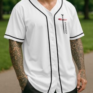 Alternative view of Only One God  All Over Print Jersey