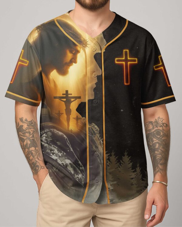 Wounded In Battle All Over Print Jersey - Image 3