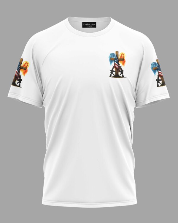 The Strongest Skulls Wear The Cross T-Shirt - Image 5