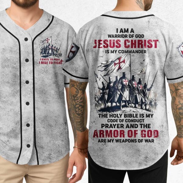 I Am A Warrior Of God Jesus Christ Is My Commander Shirt - Image 8