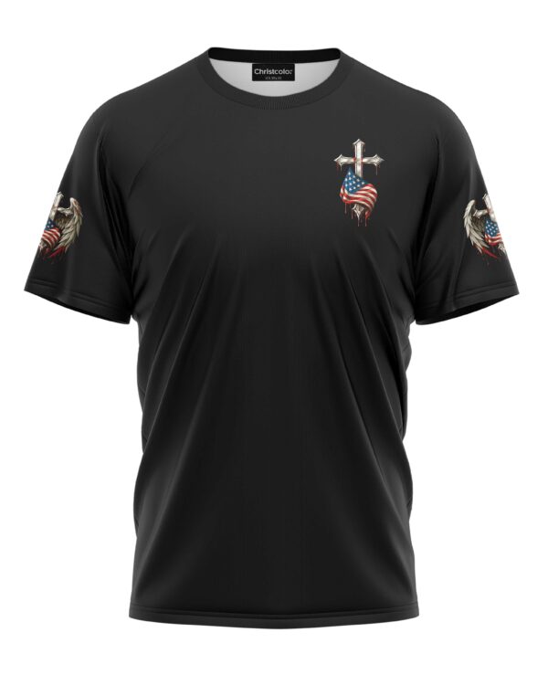 Fully Vaccinated By The Blood Of Jesus T-Shirt - Image 4