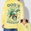 God's Princess All Over Print V-neck Long Sleeves Shirt