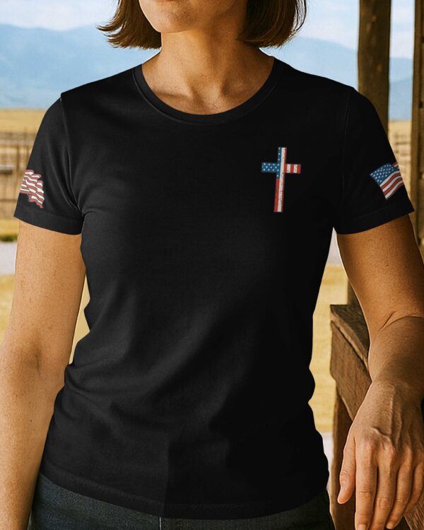 Jesus Make America Cowboy Again T-Shirt - Image 6