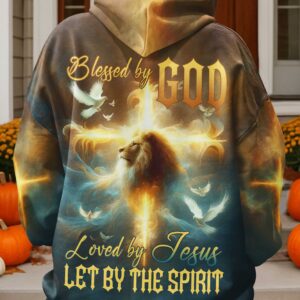 Blessed By God Loved By Jesus Let By The Spirit Shirt