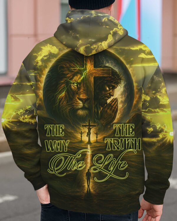 The Way The Truth The Life Hoodie - Image 3