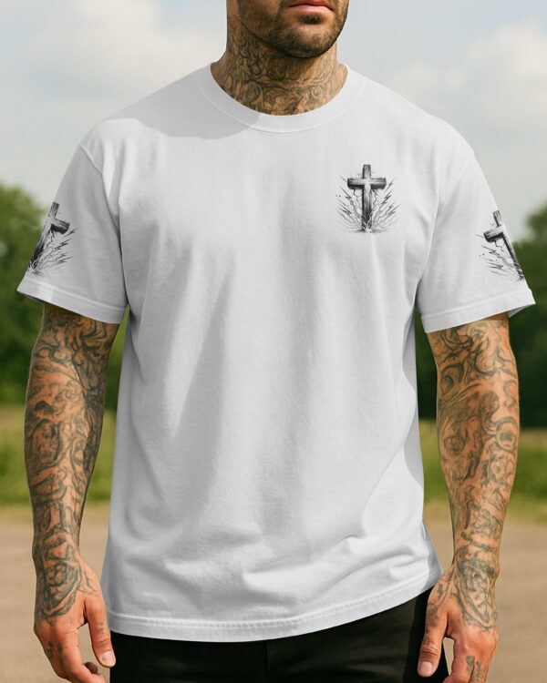 With God All Things Are Possible All Over Print T-Shirt - Image 2