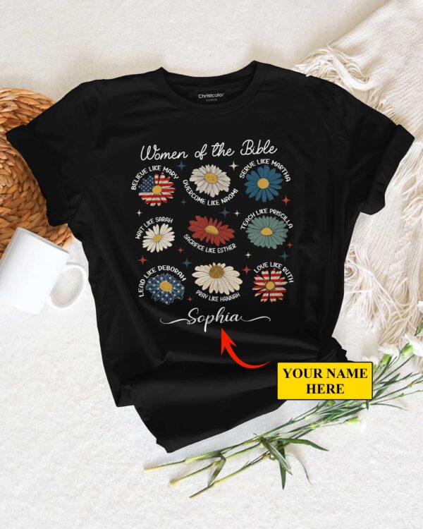 Women Of The Bible T-Shirt - Image 5