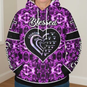 Blessed Grandma Mom Wife All Over Print Shirt