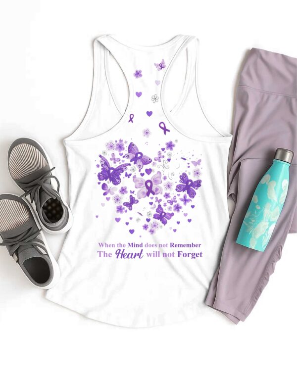 When The Mind Does Not Remember Racerback Tank Top - Image 3