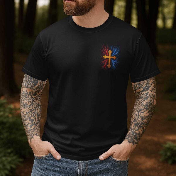 Under His Wings You Will Find Refuge T-Shirt - Image 6