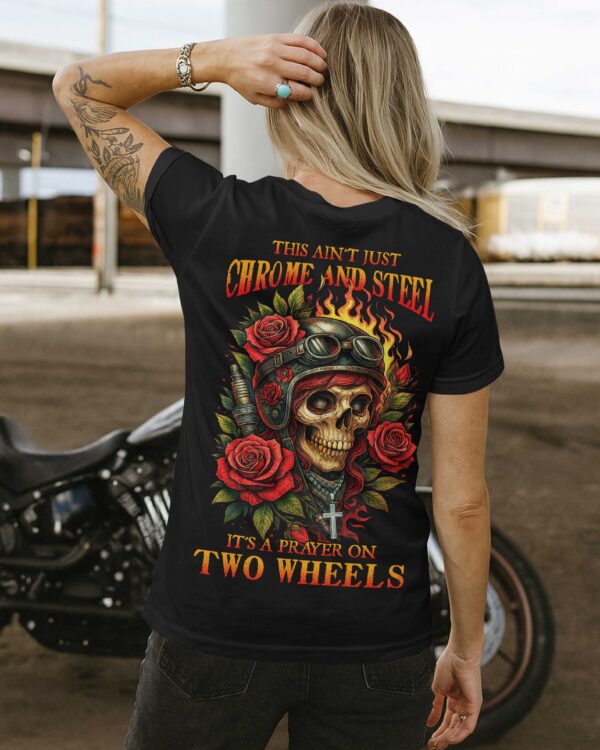 This Ain't Just Chrome And Steel All Over Print T-Shirt - Image 3