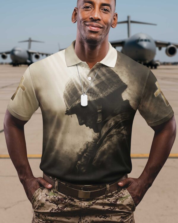 Veterans Died Heroes Christ Died The Savior Shirt - Image 8