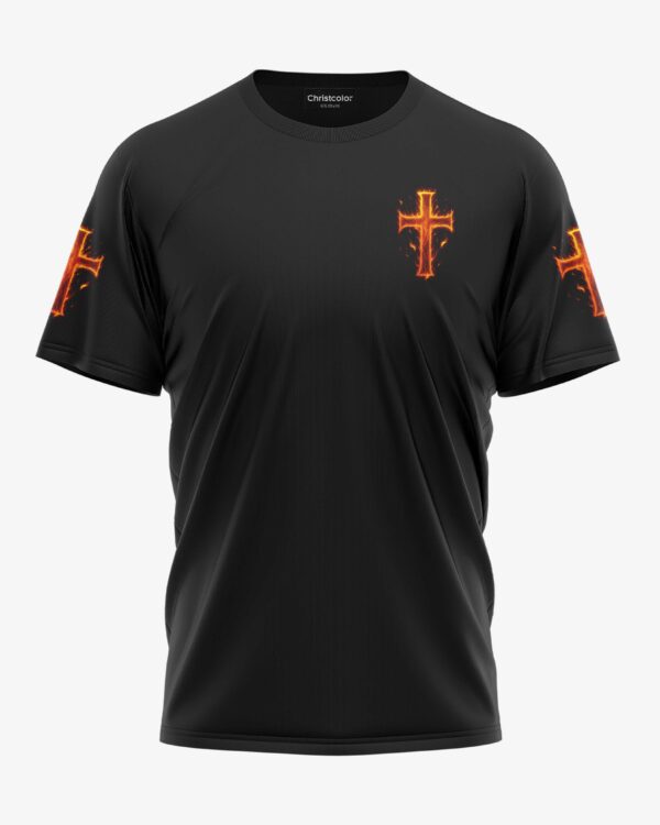 Biker Soul Angel Wings All Over Print T-Shirt - Image 6