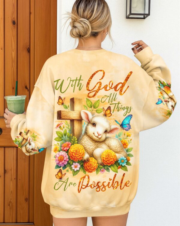 With God All Things Are Possible Shirt - Image 8