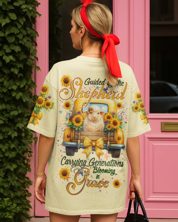 Guided By The Shepherd Carrying Generations Blooming In Grace Shirts - Image 7