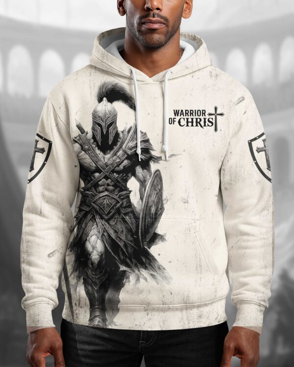 A Child Of God A Man Of Faith A Warrior Of Christ Shirt - Image 10