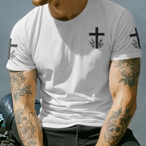 Alternative view of Chains On My Bike All Over Print T-Shirt