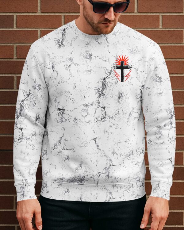 Jesus Is A Punk Rocker Shirt - Image 17