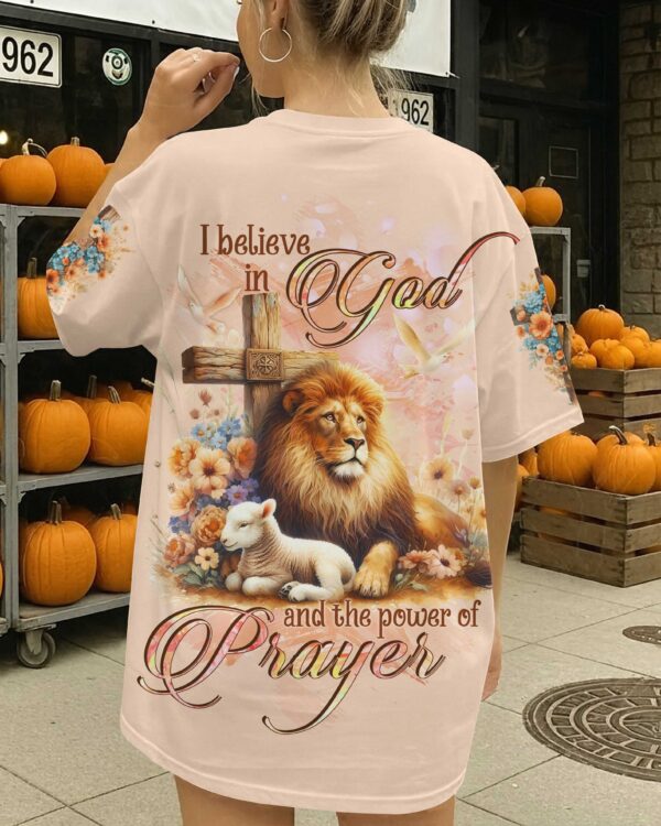I Believe In God And The Power Of Prayer Shirts - Image 7