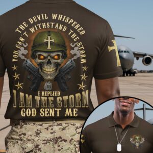 The Devil Whispered You Can't Withstand The Storm Shirt