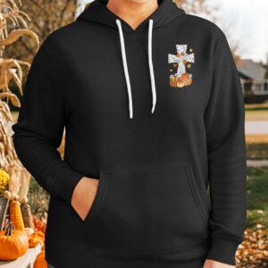 Alternative view of Leaves May Fall Hoodie