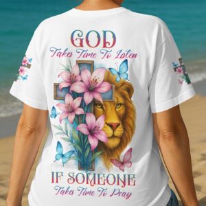 Alternative view of God Takes Time To Listen T-Shirt
