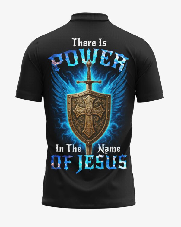 There Is Power All Over Print Polo - Image 6