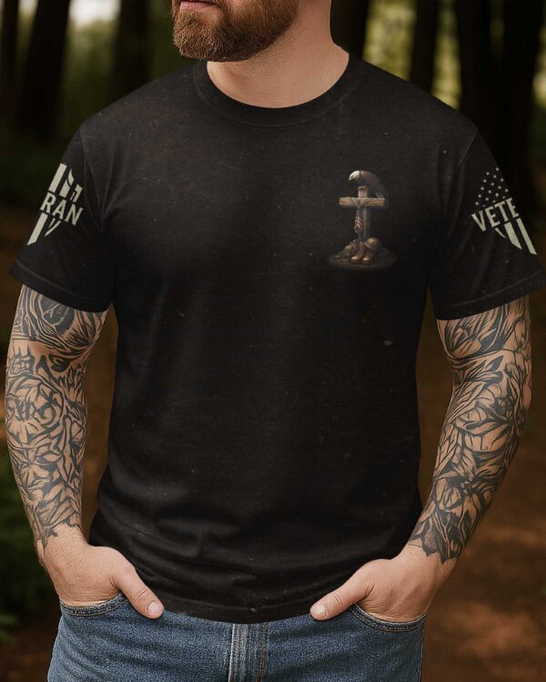 Veteran By Duty All Over Print T-Shirt - Image 6