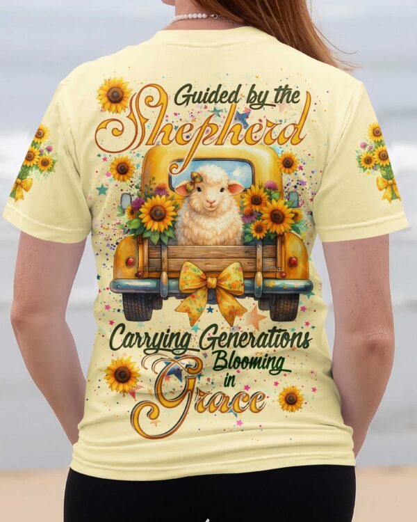 Guided By The Shepherd Carrying Generations Blooming In Grace Shirts - Image 10