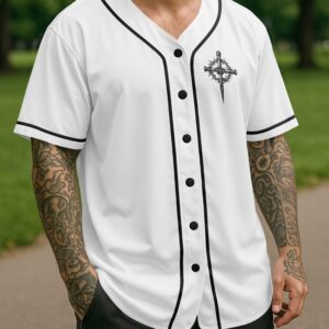 Alternative view of I Can Do All Things Through Christ All Over Print Jersey