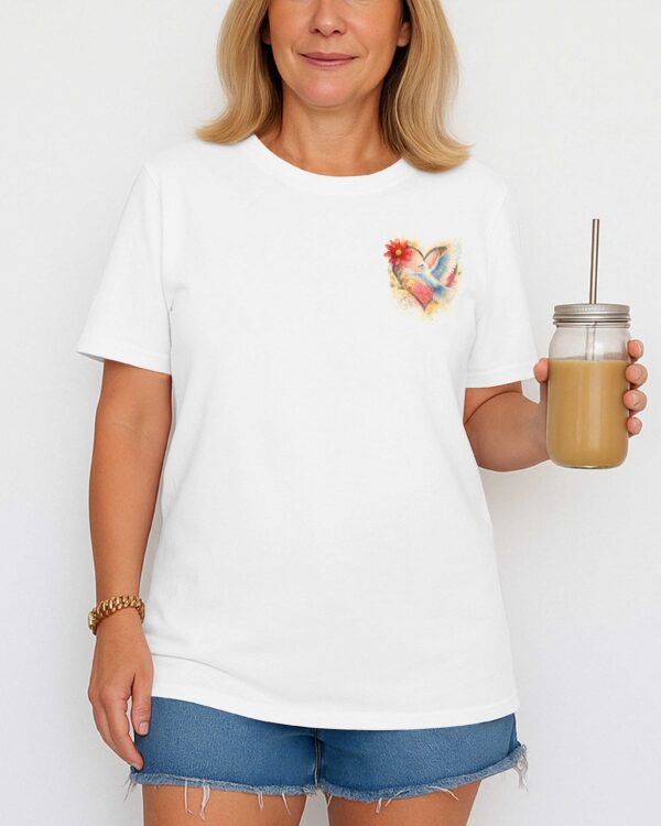 He Is My Anchor And My Wings T-Shirt - Image 6