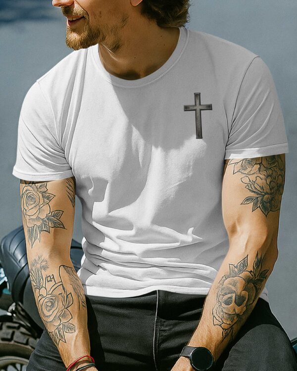 Leather On My Shoulders T-Shirt - Image 2