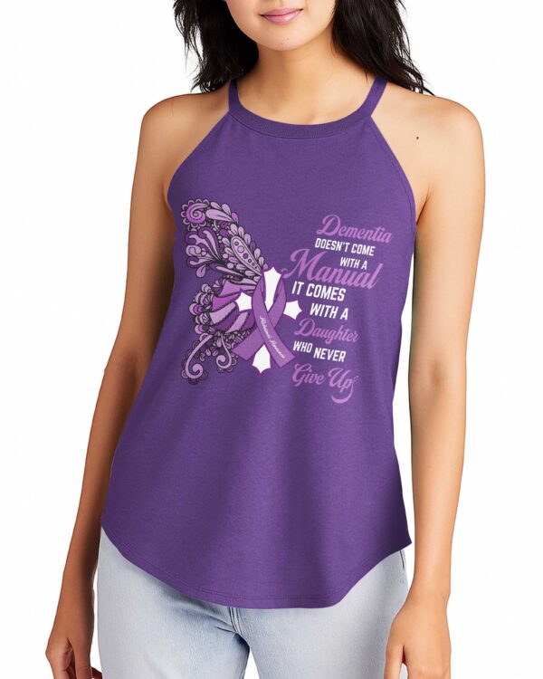 Dementia Doesn't Come With A Manual Rocker Tank Top - Image 4