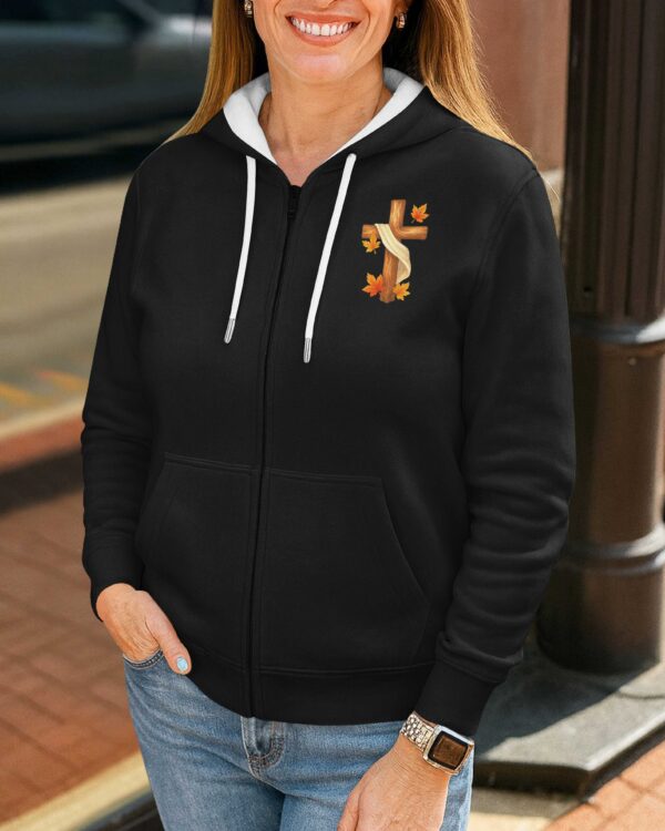 In The Harvest Glow Zip Hoodie