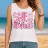 She Is A Fighter Crop Out Wrap Back Tank Top